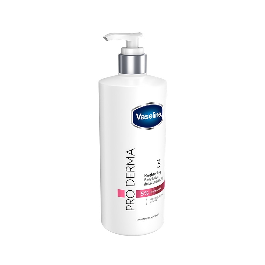 Vaseline Pro Derma Body Lotion 3 Brightening 465 Ml. image