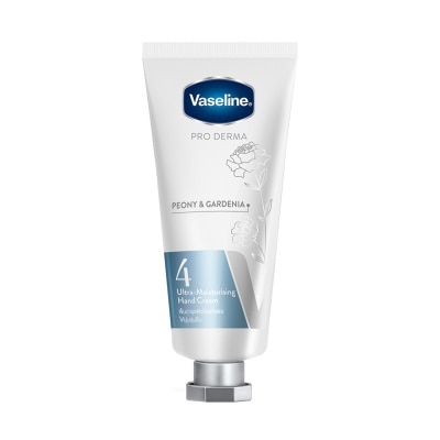 Vaseline วาสลีน โปร เดอร์มา แฮนด์ครีม พีโอนี แอนด์ การ์ดิเนีย อัลตร้า-มอยส์เจอร์ไรซิ่ง4 37 มล.