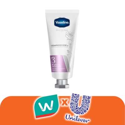 Vaseline - วาสลีน โปร เดอร์มา แฮนด์ ครีม ซีดาร์วูด โรส ไบร์ทเทนนิ่ง3 37 มล.