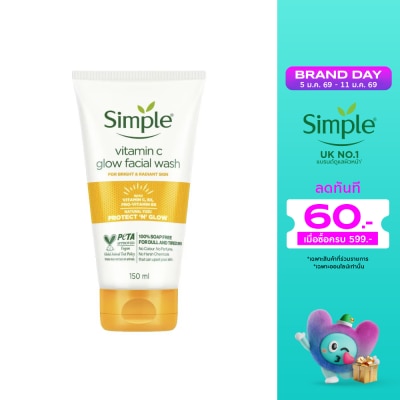Simple Simple Face Wash Vitamin C Glow 150 Ml.