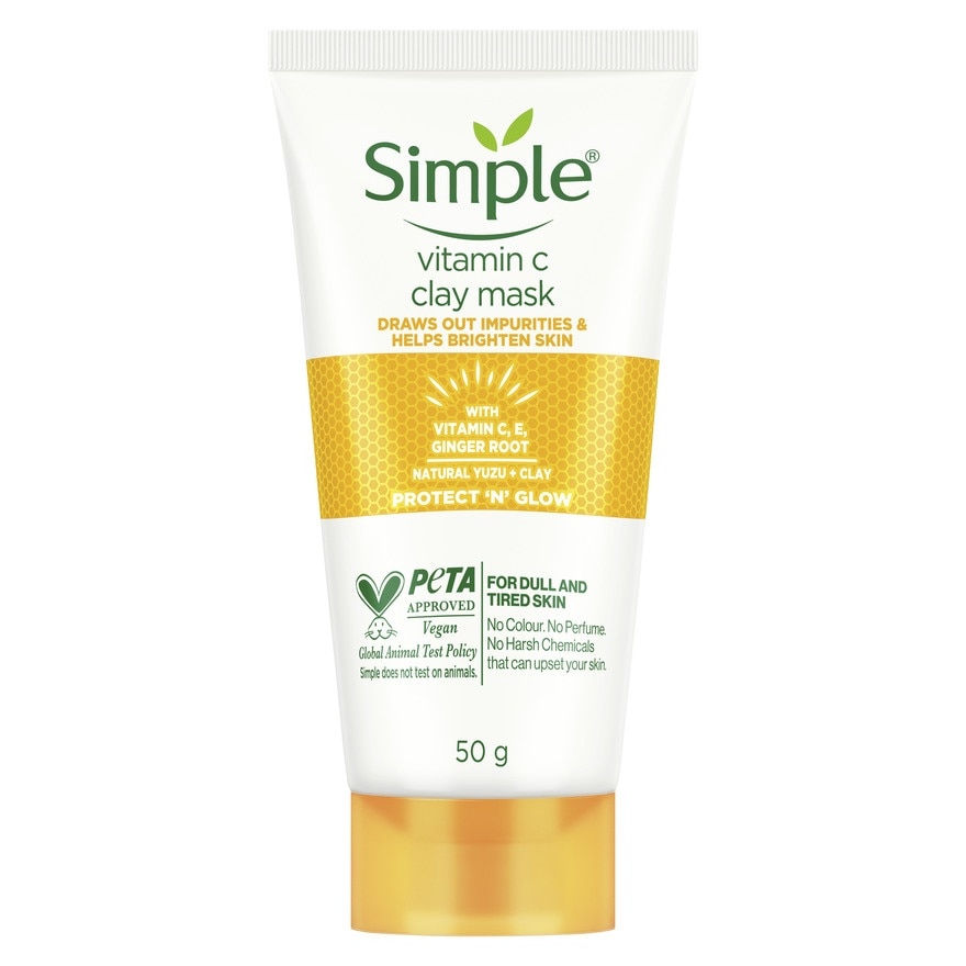 Simple Clay Mask Vitamin C 50 G.