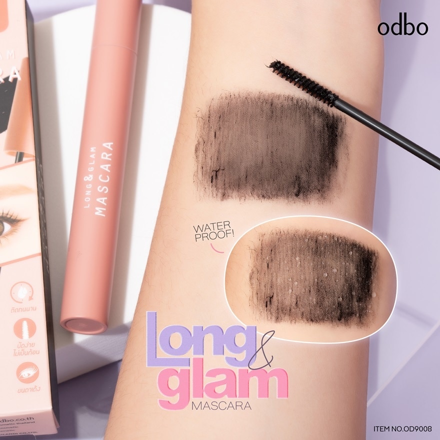 Odbo Long  Glam Mascara 5g.