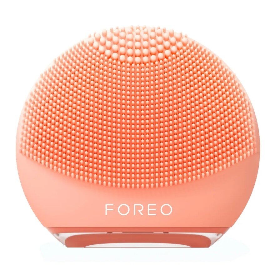 Foreo Luna 4 Go Facial Cleansing Massaging Device Peach Perfect