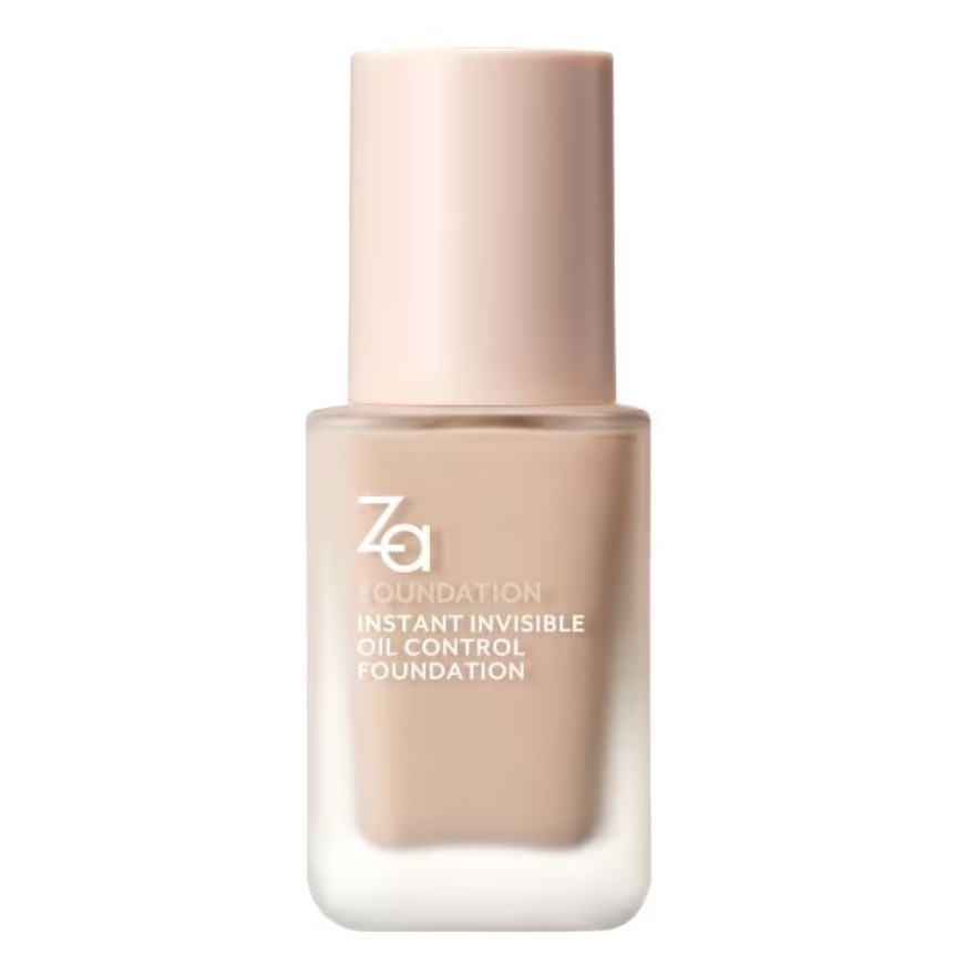 Za Instant Invisible Oil Control Foundation 25ml. PO00