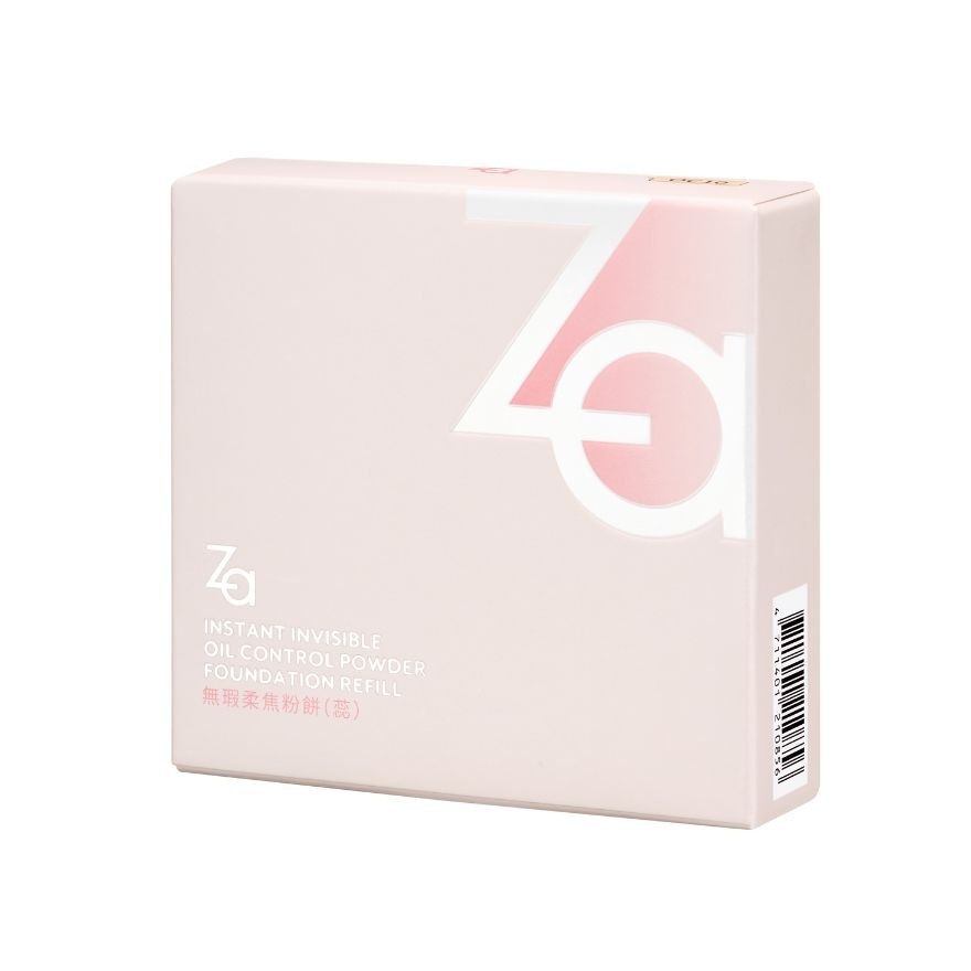 Za Instant Invisible Oil Control Powder Foundation (Refill) 7g. OC10