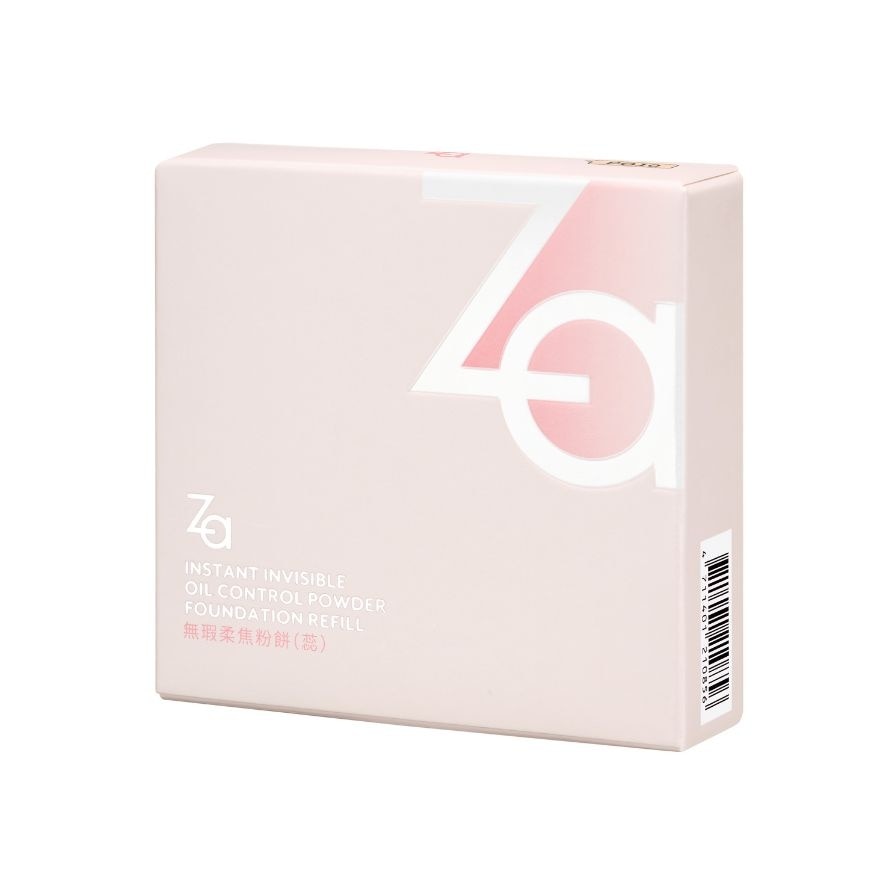 Za Instant Invisible Oil Control Powder Foundation (Refill) 7g. PO10