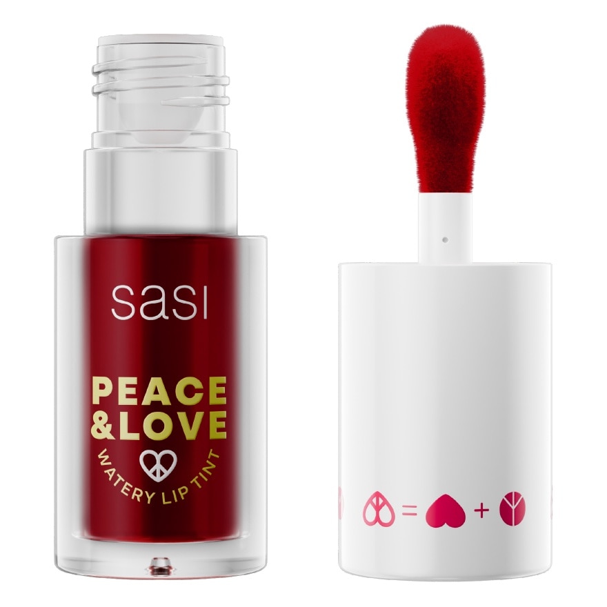 Sasi Peace  Love Watery Lip Tint 5g. 04 HayHa Red