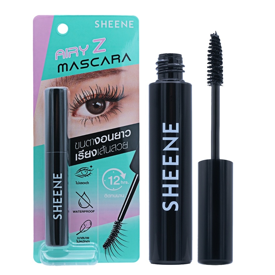 Sheene Sheene Airy-Z Super Curling  Long Lash Mascara 8g. Black