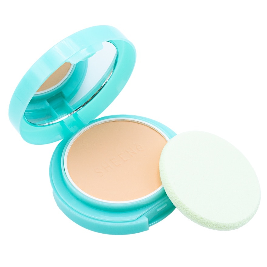 Sheene Airy-Z Perfection Matte Cake Powder SPF 35 PA+++ 8g. C2 Honey beige