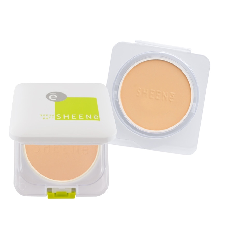 Sheene Oil Free Cake Powder SPF 25 PA++ 8g. + Refill 8g. C2 Vanilla