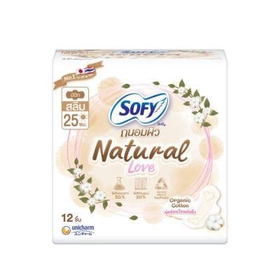 Sofy Sofy TanomPew Natural Love Slim Wing 25cm. 12'S