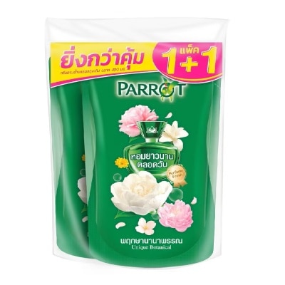 Parrot Parrot Shower Cream Unique Botanical Fragrance Refill 400 Ml. Twin Pack