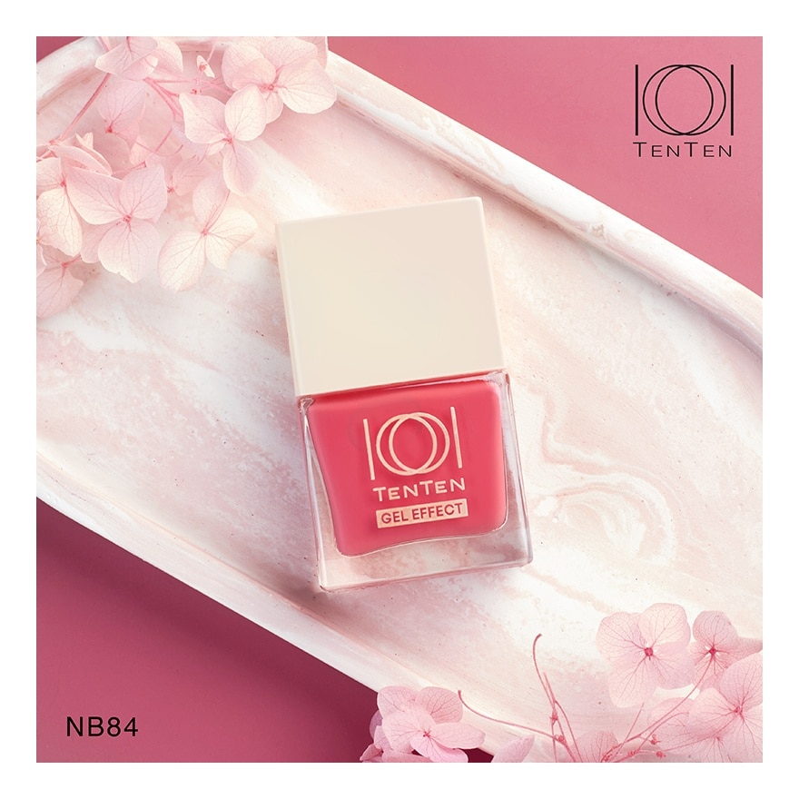 เท็น เท็น น้ำยาทาเล็บ เจล เอฟเฟค 12มล. NB84 ปริ้นเซส รูล