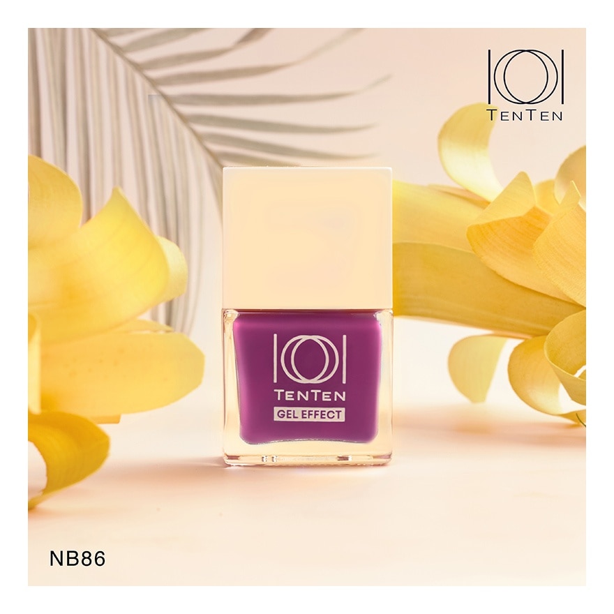 เท็น เท็น น้ำยาทาเล็บ เจล เอฟเฟค 12มล. NB86 กัม เกรพ