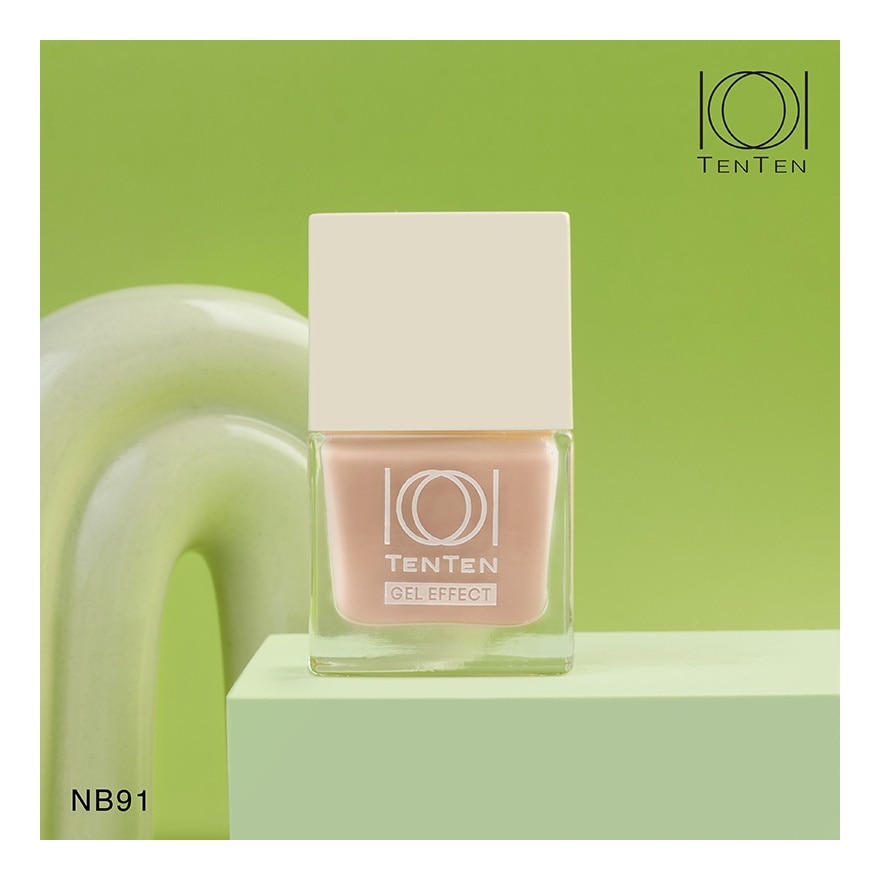 Ten Ten Gel Effect Nail Polish 12ml. NB91 Sweet  Vanilla