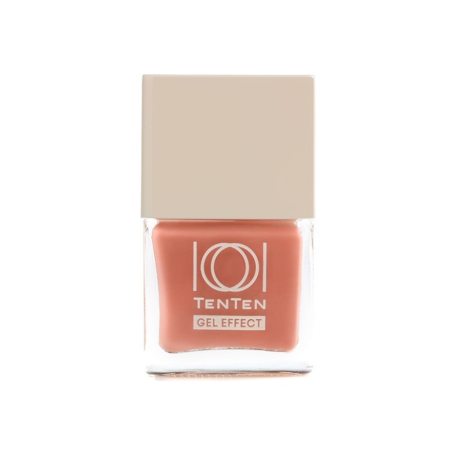 Ten Ten Gel Effect Nail Polish 12ml. NB92 Chic Salmon