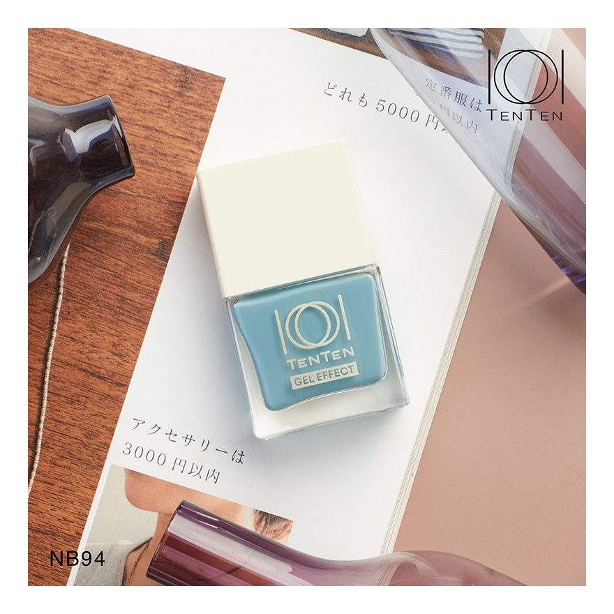 เท็น เท็น น้ำยาทาเล็บ เจล เอฟเฟค 12มล. NB94 บิ๊ก บูล