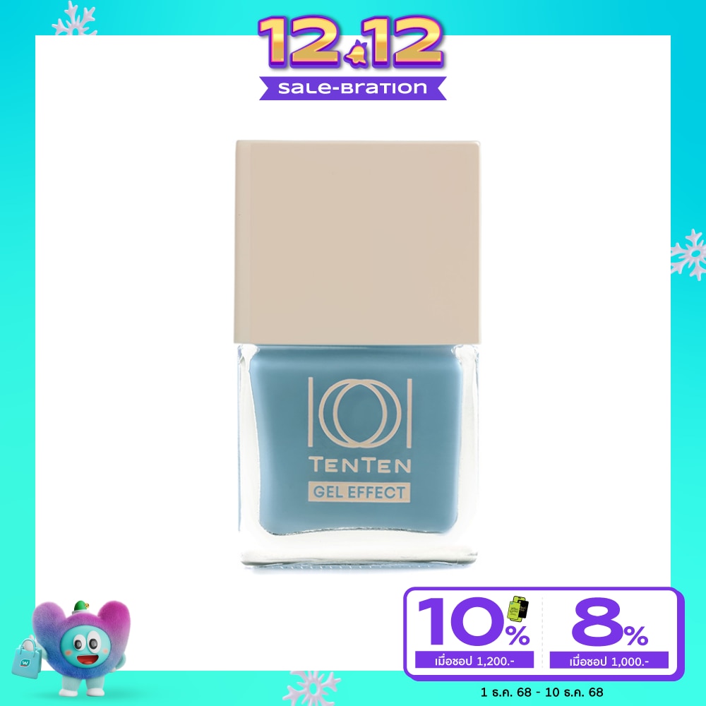 เท็น เท็น น้ำยาทาเล็บ เจล เอฟเฟค 12มล. NB94 บิ๊ก บูล