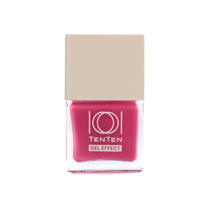 Ten Ten Gel Effect Nail Polish 12ml. NB96 Lucky Pink