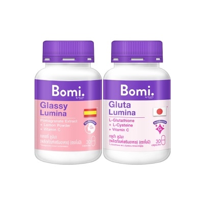 Bomi Bomi Gluta Lumina 30 Cap+Bomi Glassy Lumina 30 Cap