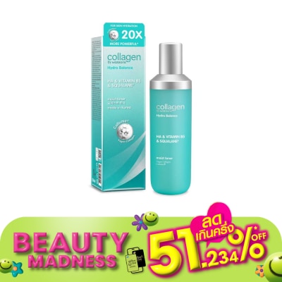 Collagen by Watsons คอลลาเจน บาย วัตสัน ไฮโดร บาลานซ์ เอชเอวิตามิน บี5  สควาเลน มอยซ์ โทนเนอร์ 130 มล.