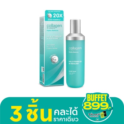 Collagen by Watsons Collagen by Watsons Hydro Balance HA  Vitamin B5  Squalane Moist Toner 130 ml.