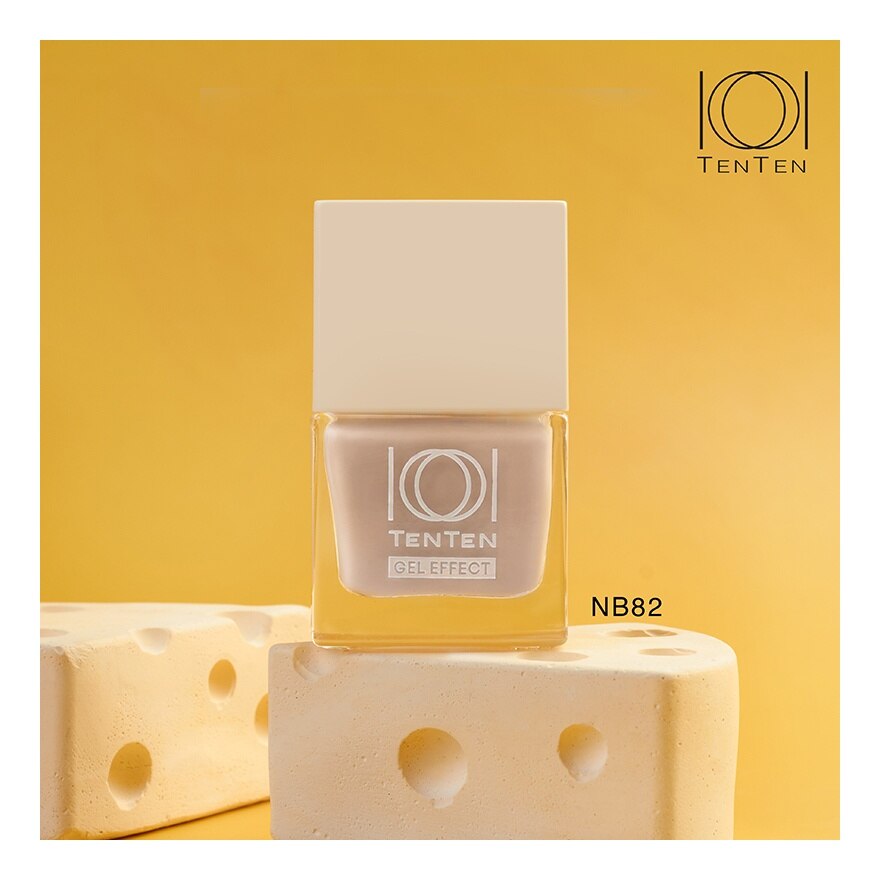 Ten Ten Gel Effect Nail Polish 12ml. NB82 Cream Cotton