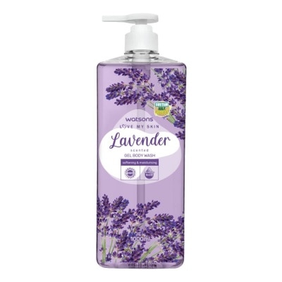 Watsons Watsons Love My Skin Lavender Scented Gel Body Wash 1000ml.