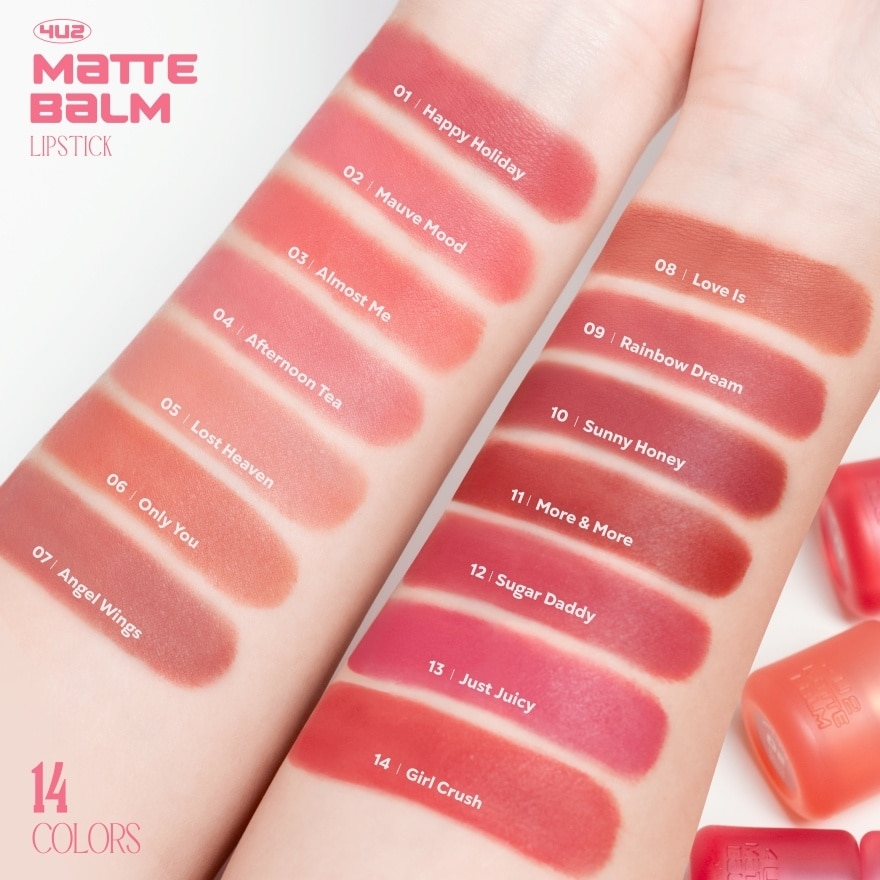 4U2 Matte Balm Lip 4.75g. 14 Girl Crush