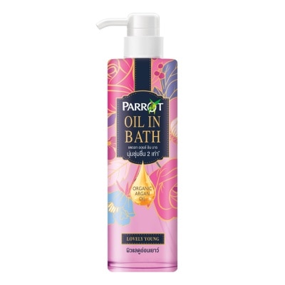 Parrot Parrot Oil in Bath Lovely Young 400 Ml. ครีมอาบน้ำ