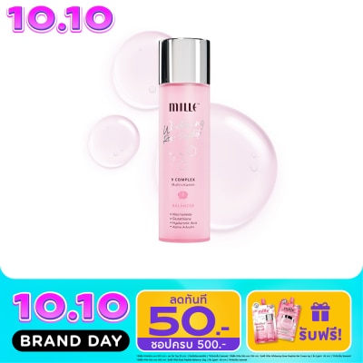 Mille Mille Whitening Rose Peptide 9 Complex Balancer 130g. image