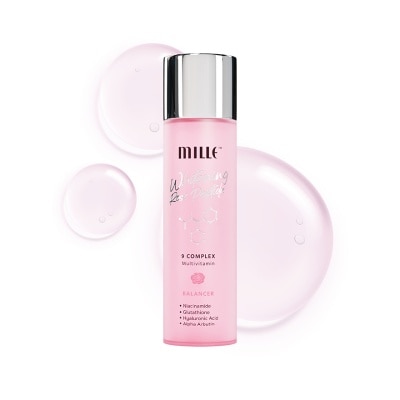 Mille Mille Whitening Rose Peptide 9 Complex Balancer 130g.