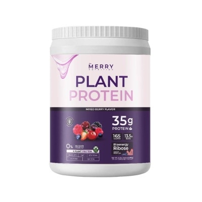 The Merry The Merry Nutrition Plant Protein Mixed Berries Flavor 1050 g.