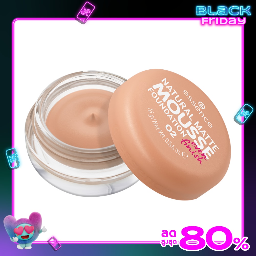 Essence Essence Natural Mousse Foundation 02