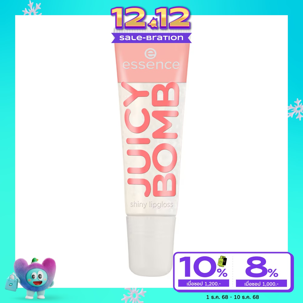 เอสเซนส์ จุ๊ยซี่ บอมบ์ ชายน์นี่ ลิปกลอส 10มล. 101 เลิฟลี่ ลิตชี่