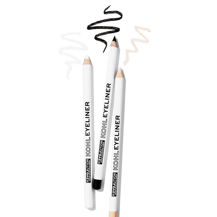 Makeup Revolution Relove Kohl Eyeliner 1.2g. White