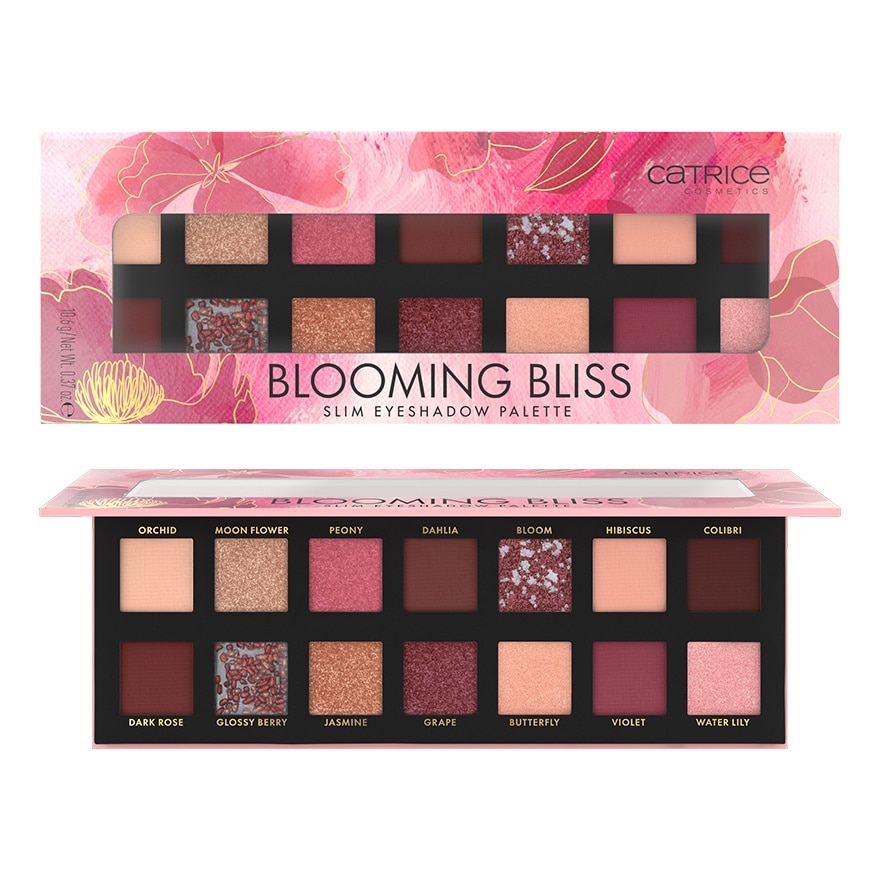 Catrice Catrice Blooming Bliss Slim Eyeshadow Palette 10.6g. 020