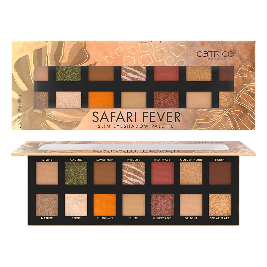 Catrice Catrice Safari Fever Slim Eyeshadow Palette 10.6g. 010