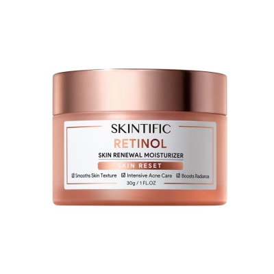 Skintific สคินทิฟฟิค เรตินอล สคิน รีนิวเวิล มอยซ์เจอร์ไรเซอร์ 30 กรัม