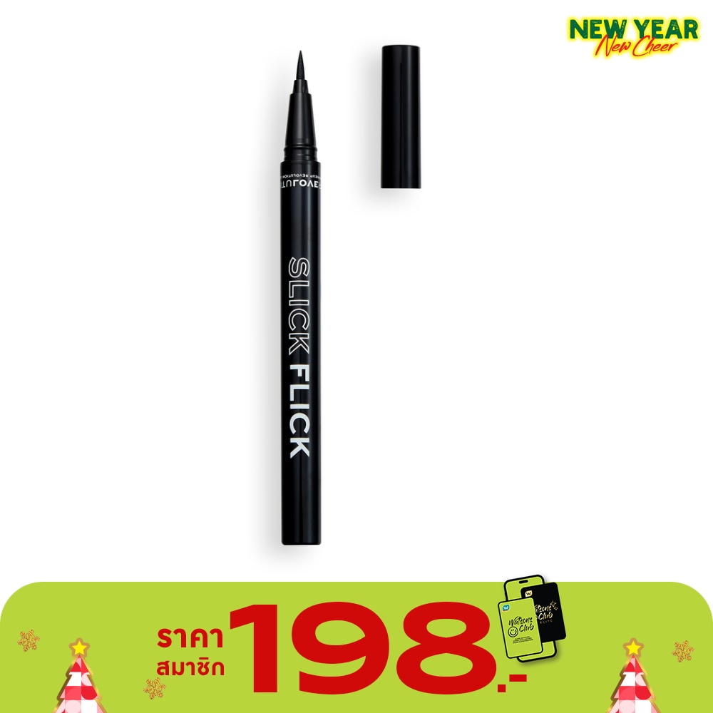 Makeup Revolution #MUR Relove Slick Flick Eyeliner Black