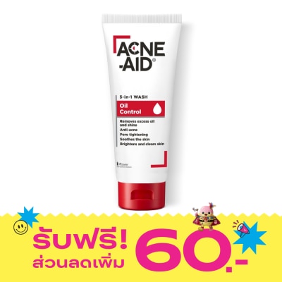 Acne Aid Acne Aid 5 in 1 Wash Oil Control 100 mL image