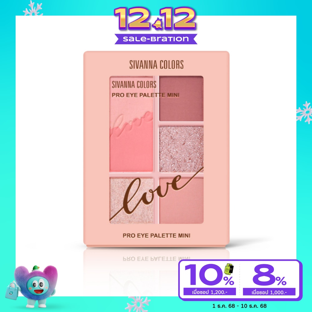 Sivanna Sivanna Pro Eye Palette Mini 01