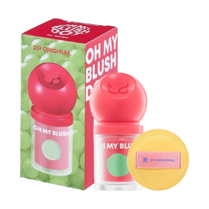 2P Original Oh My Blush Dot 3g. 02 Poppy