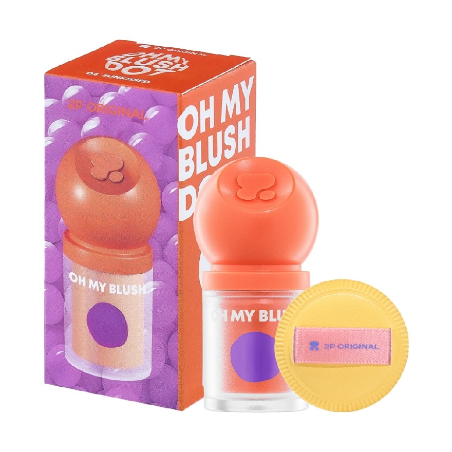 2P Original Oh My Blush Dot 3g. 04 Sunkissed