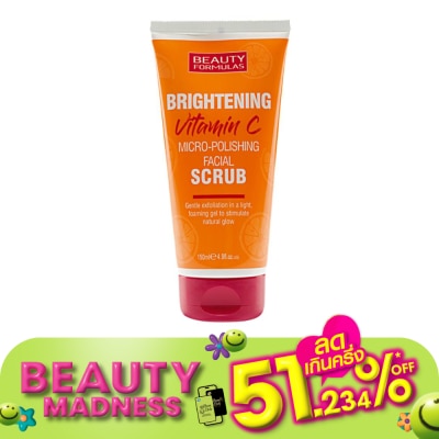 Beauty Formulas Beauty Formulas Brightening Vitamin C Micro-Polishing Facial Scrub 150 ml.