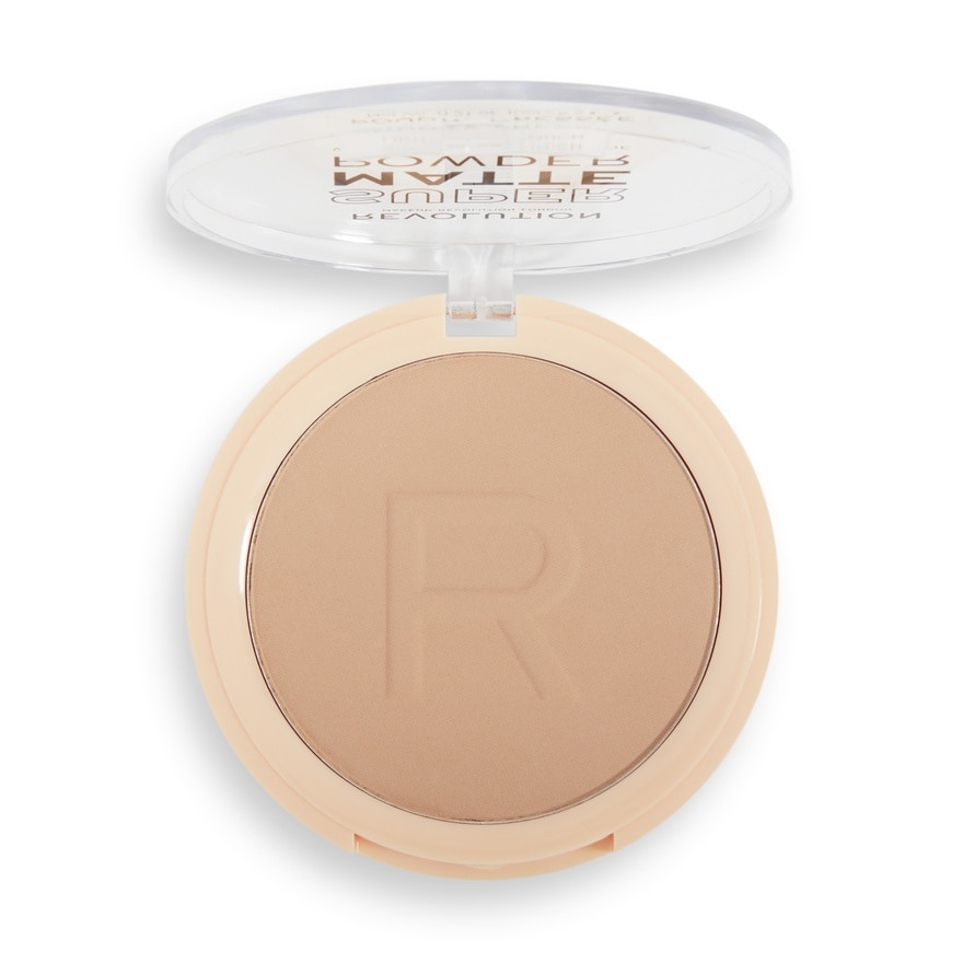 Makeup Revolution Relove Super Matte Powder 6g. Beige