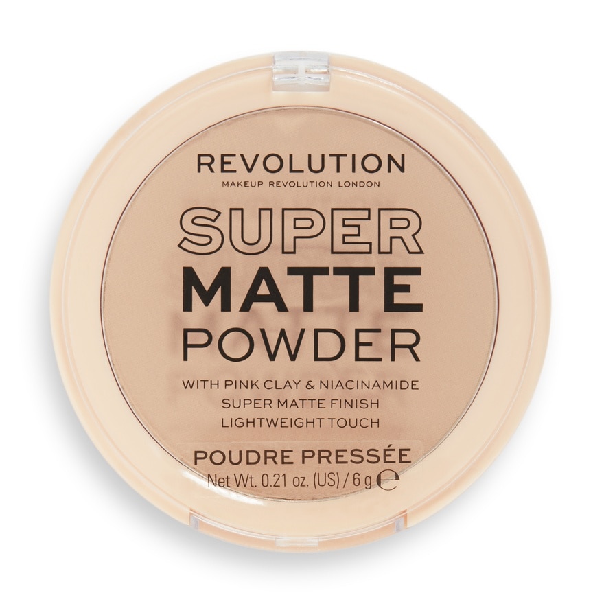 Makeup Revolution Relove Super Matte Powder 6g. Beige