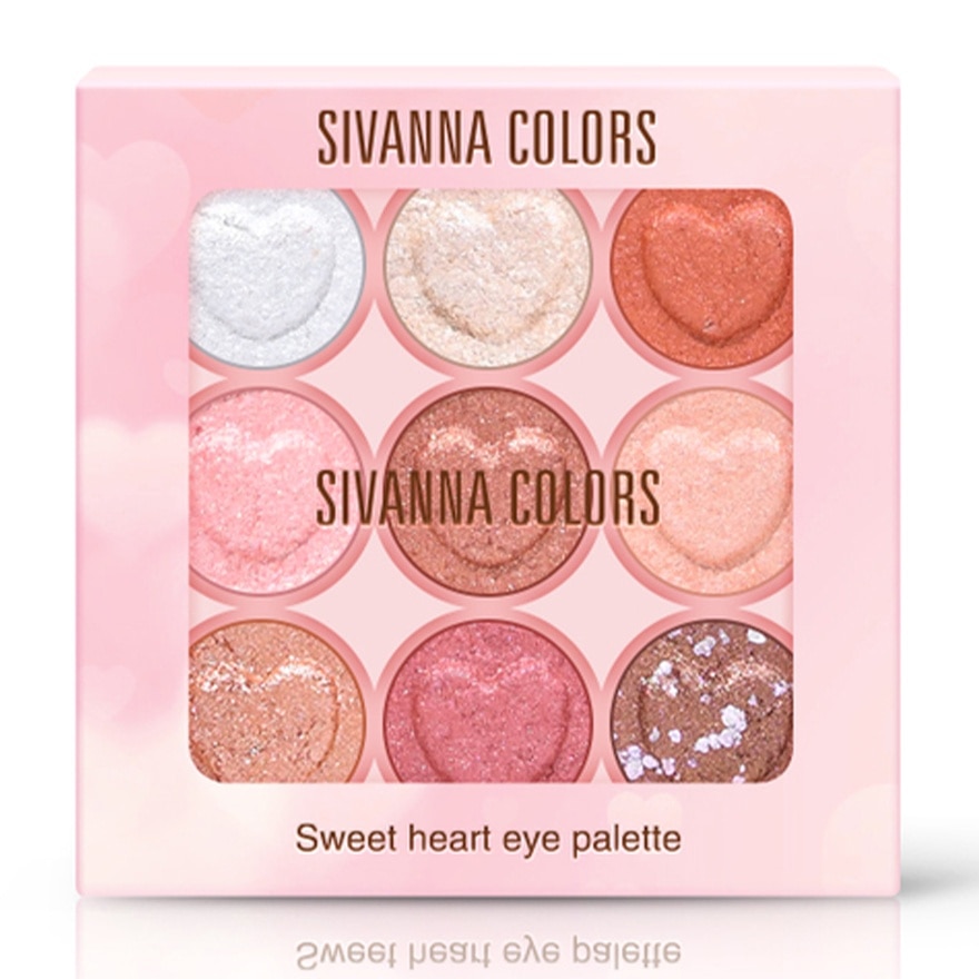 Sivanna Colors Sweet Hearts Eye Palette 14g. 04 Honey Glow