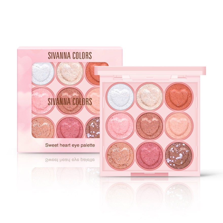 Sivanna Colors Sweet Hearts Eye Palette 14g. 04 Honey Glow