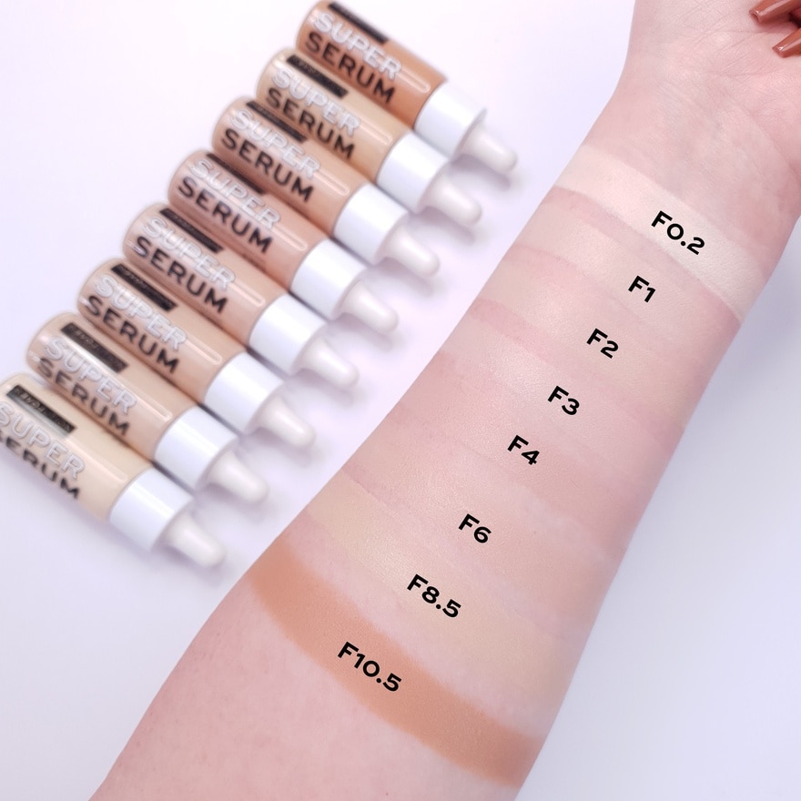 Makeup Revolution Relove Super Serum Hyaluronic Acid Foundation 25g. F8.5